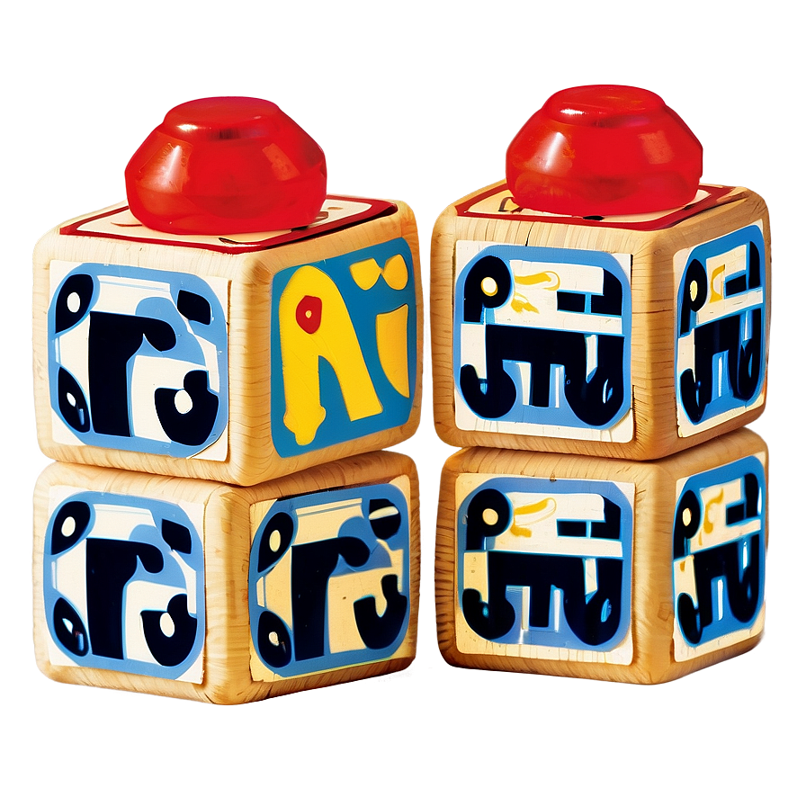 Baby Blocks With Letters Png Kfw PNG Image