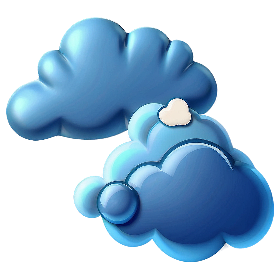 Baby Blue Cloud Png Qyv PNG Image