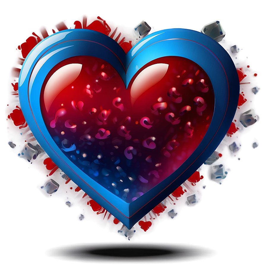 Baby Blue Heart Icon Png 06272024 PNG Image