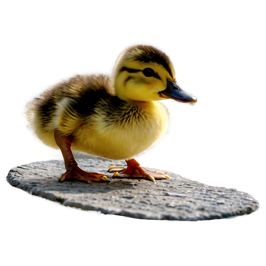 Baby Duckling Walking Png Kor PNG Image