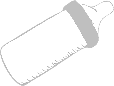 Baby Feeding Bottle Graphic PNG Image