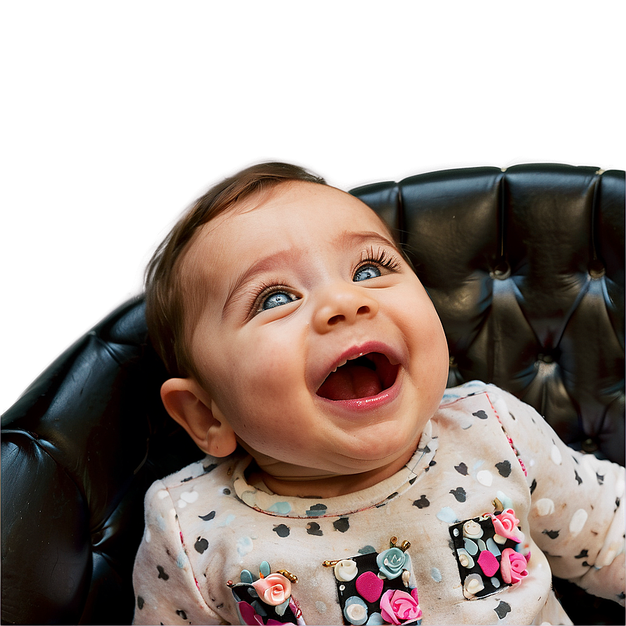 Baby Girl First Tooth Smile Png Gsm PNG Image