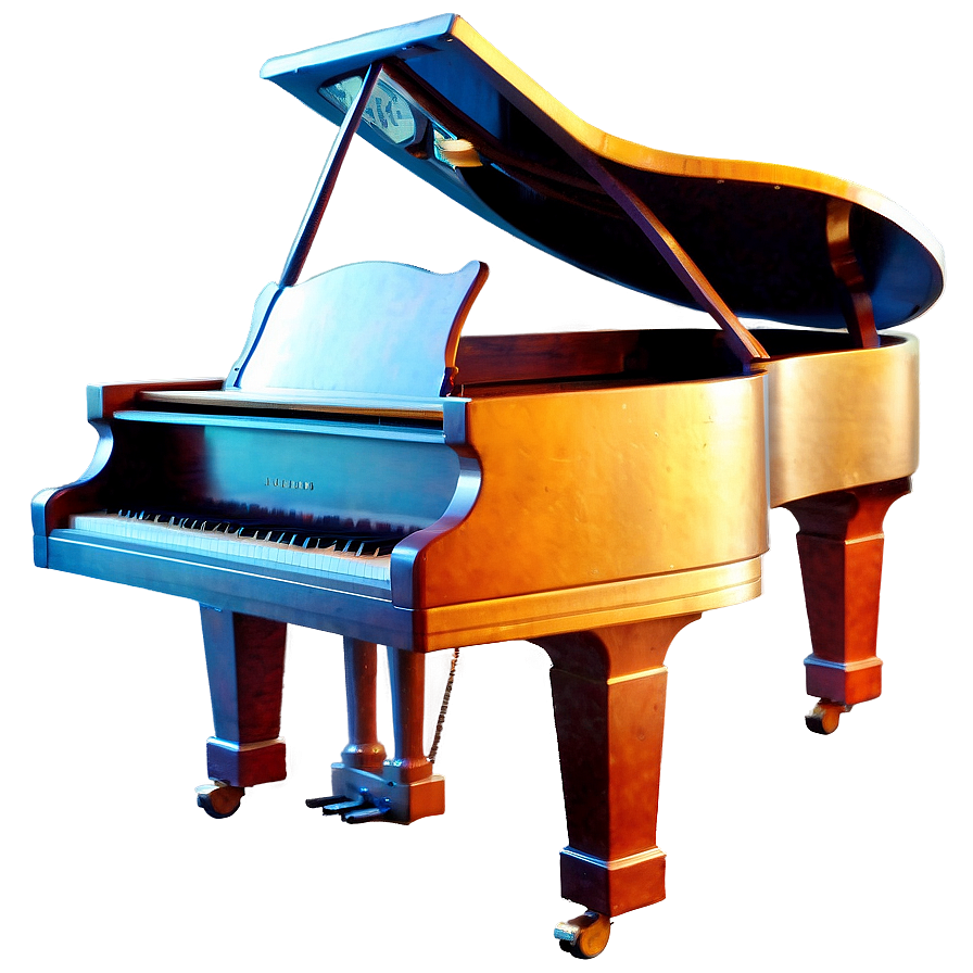 Baby Grand Piano Png 3 PNG Image