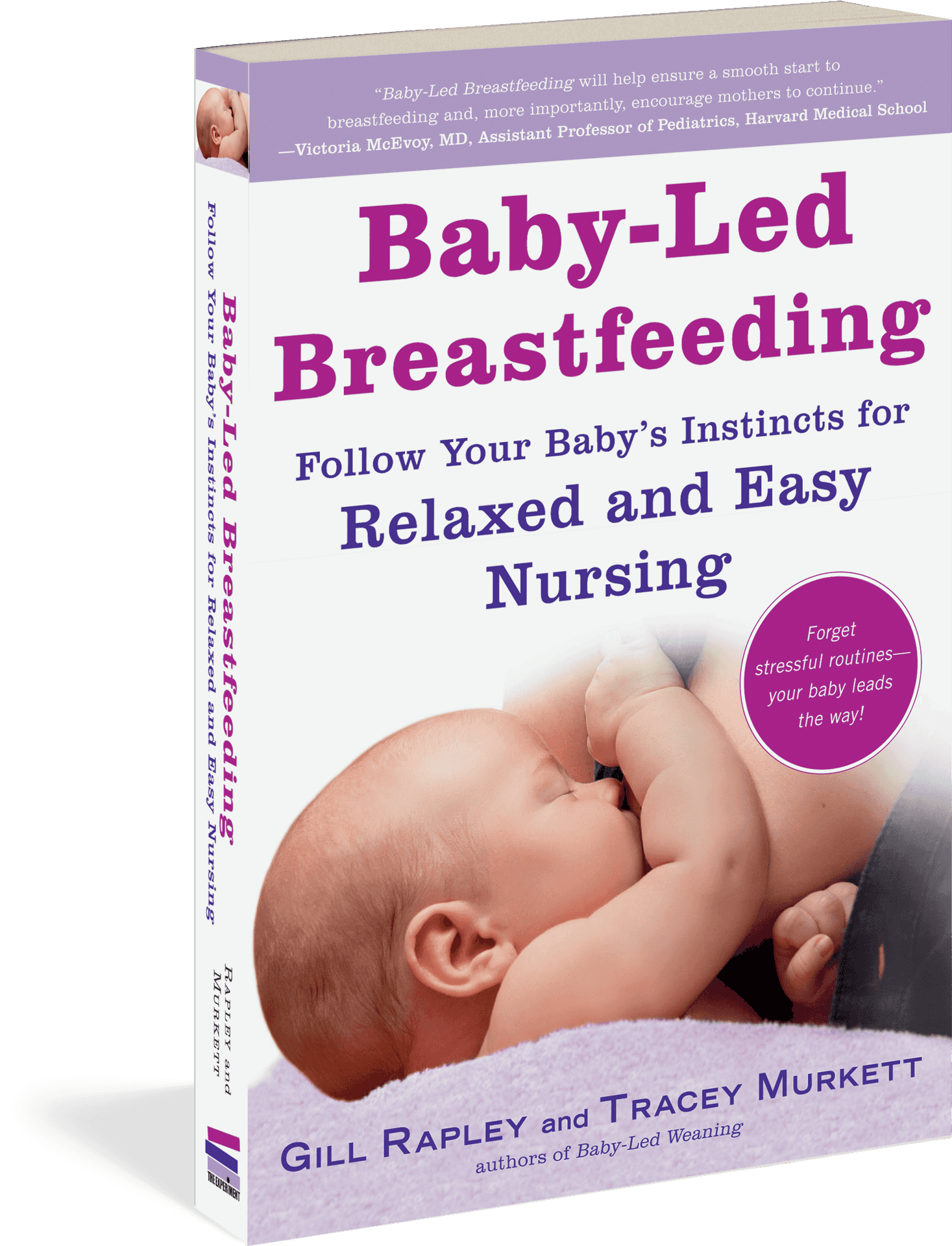 Baby Led Breastfeeding Book Cover PNG Image