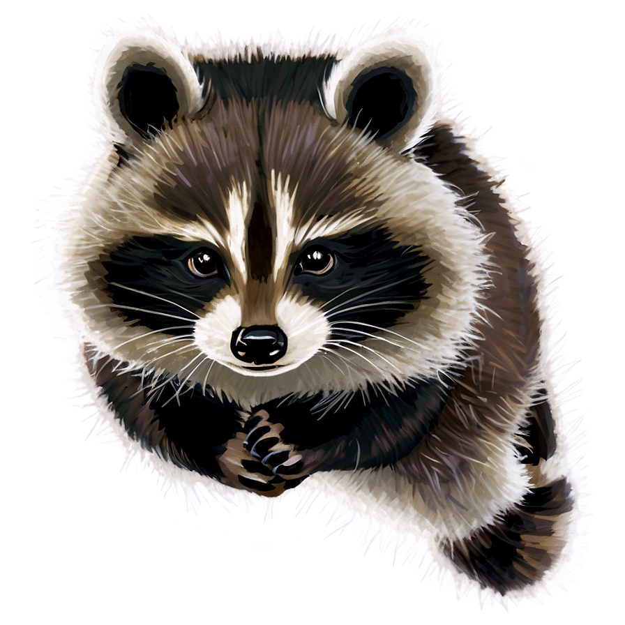 Baby Raccoon Png Ogv PNG Image