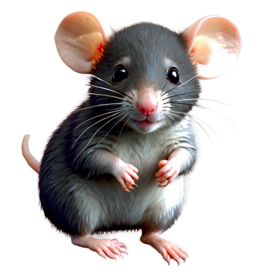 Baby Rat Cute Png Crs56 PNG Image