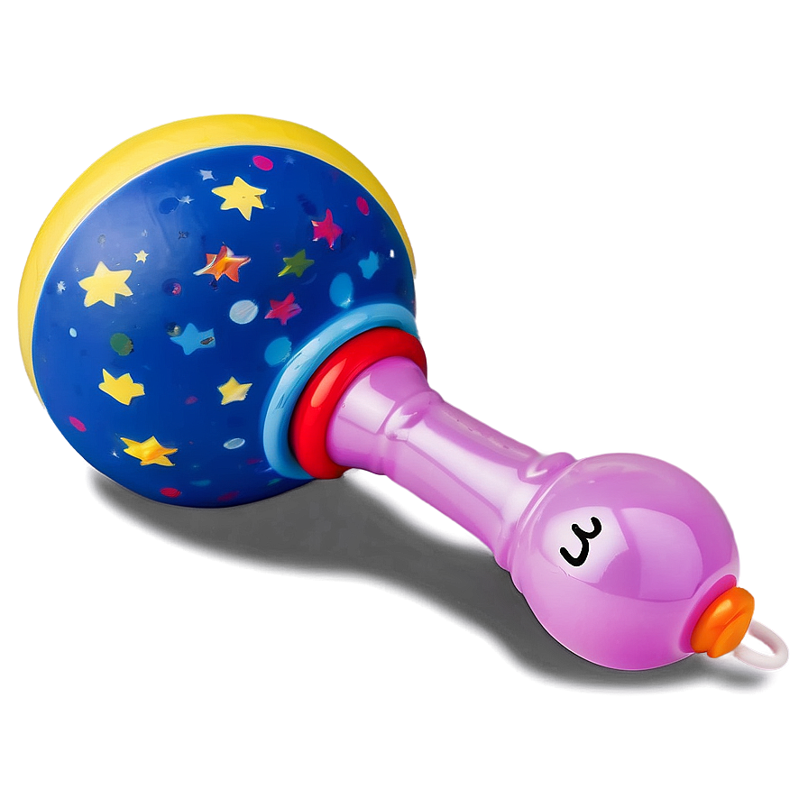 Baby Rattle With Sound Png Rcf95 PNG Image