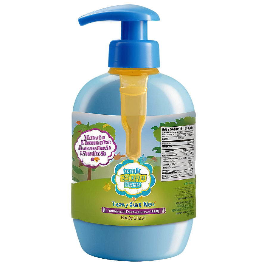 Baby Shampoo Bottle Png 06132024 PNG Image