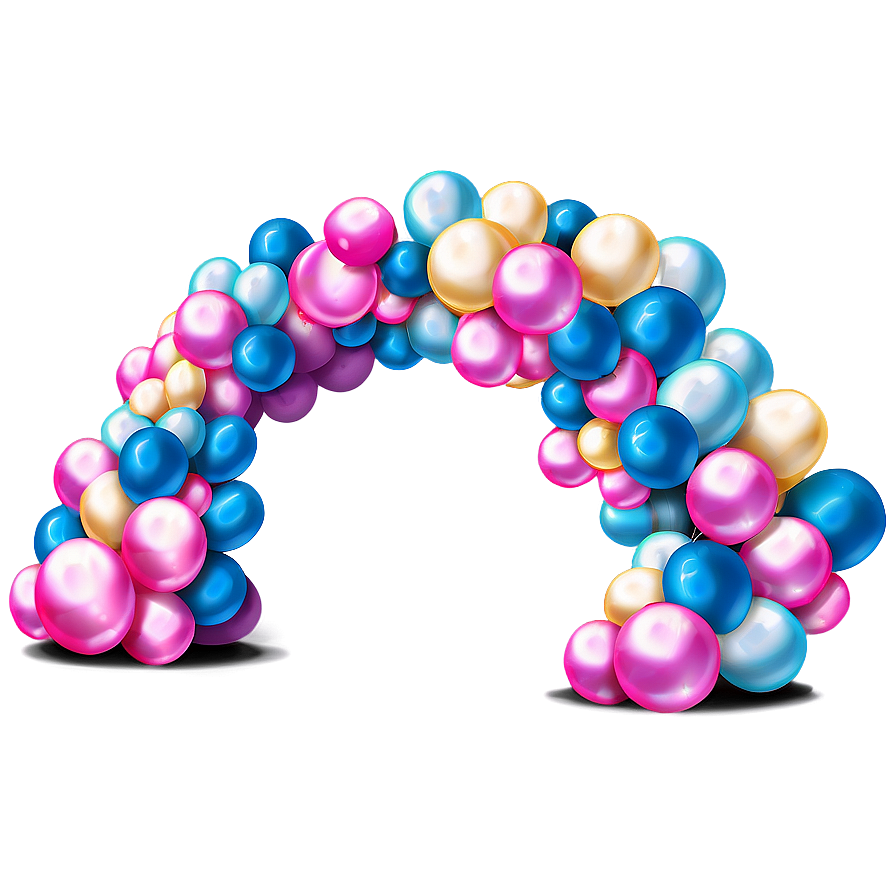 Baby Shower Balloon Arch Png Oen99 PNG Image