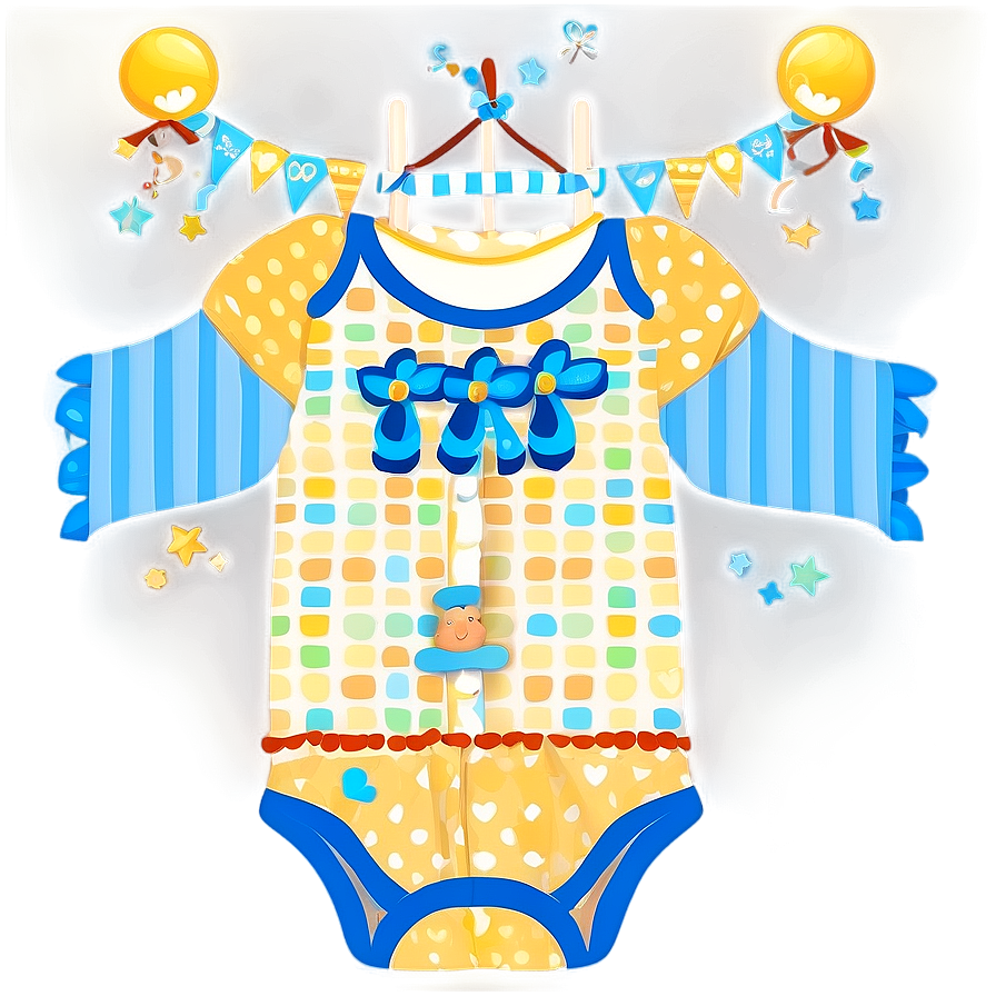 Baby Shower Onesie Decorating Png Als PNG Image