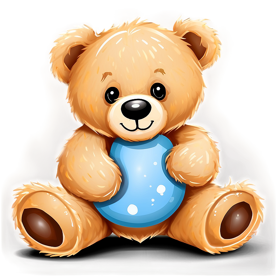 Baby Teddy Bear Clipart Png 06282024 PNG Image