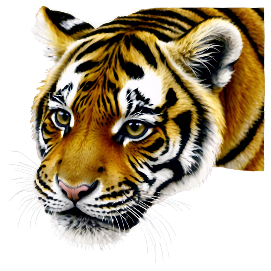 Baby Tiger Cub Face Png 14 PNG Image