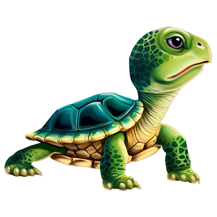 Baby Turtle Crawling Png Xdi60 PNG Image