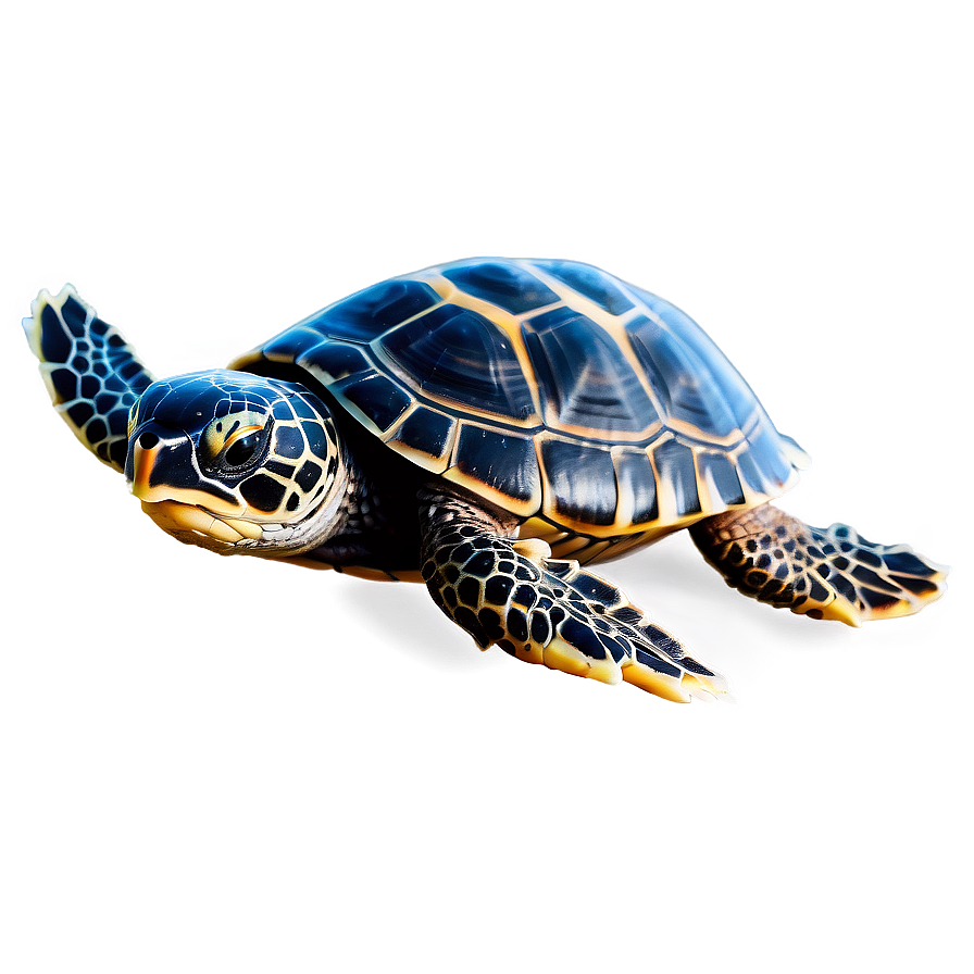 Baby Turtle Swimming Png Aqg PNG Image