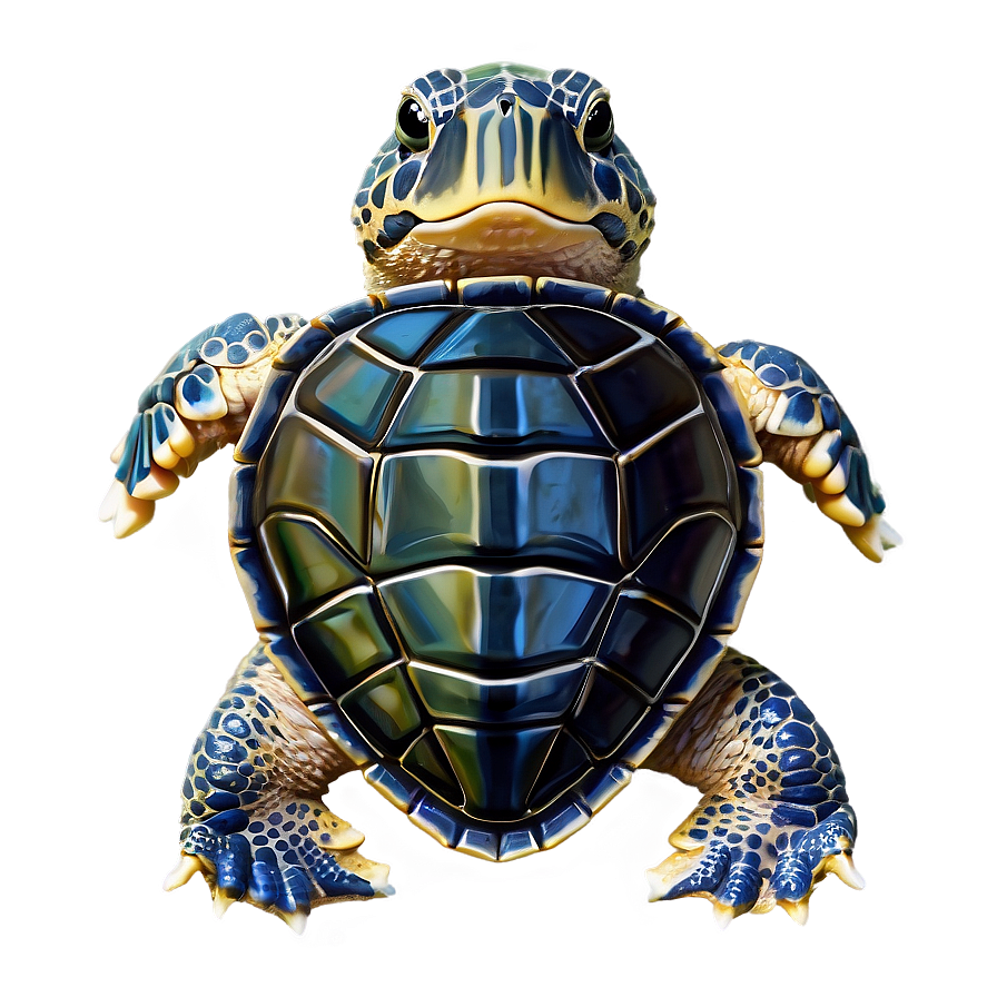 Baby Turtle With Shell Png Sax PNG Image