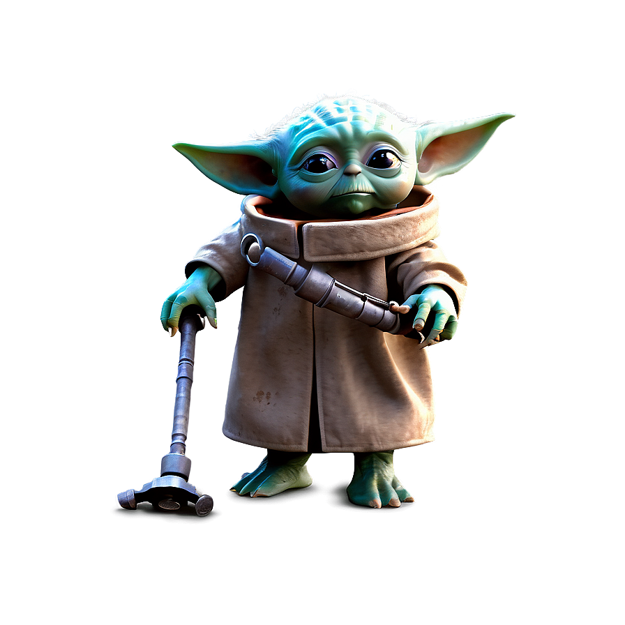 Baby Yoda And Ig-11 Png Cdb PNG Image