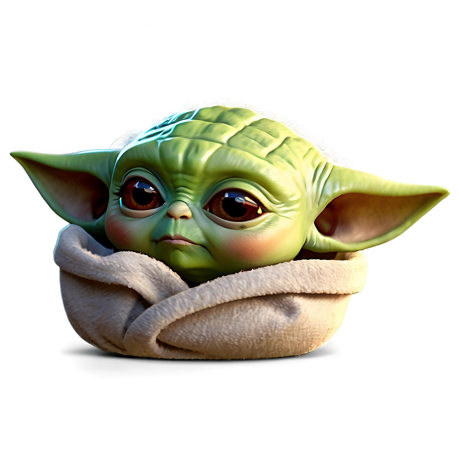 Baby Yoda Pod Cartoon Image Png 7 PNG Image