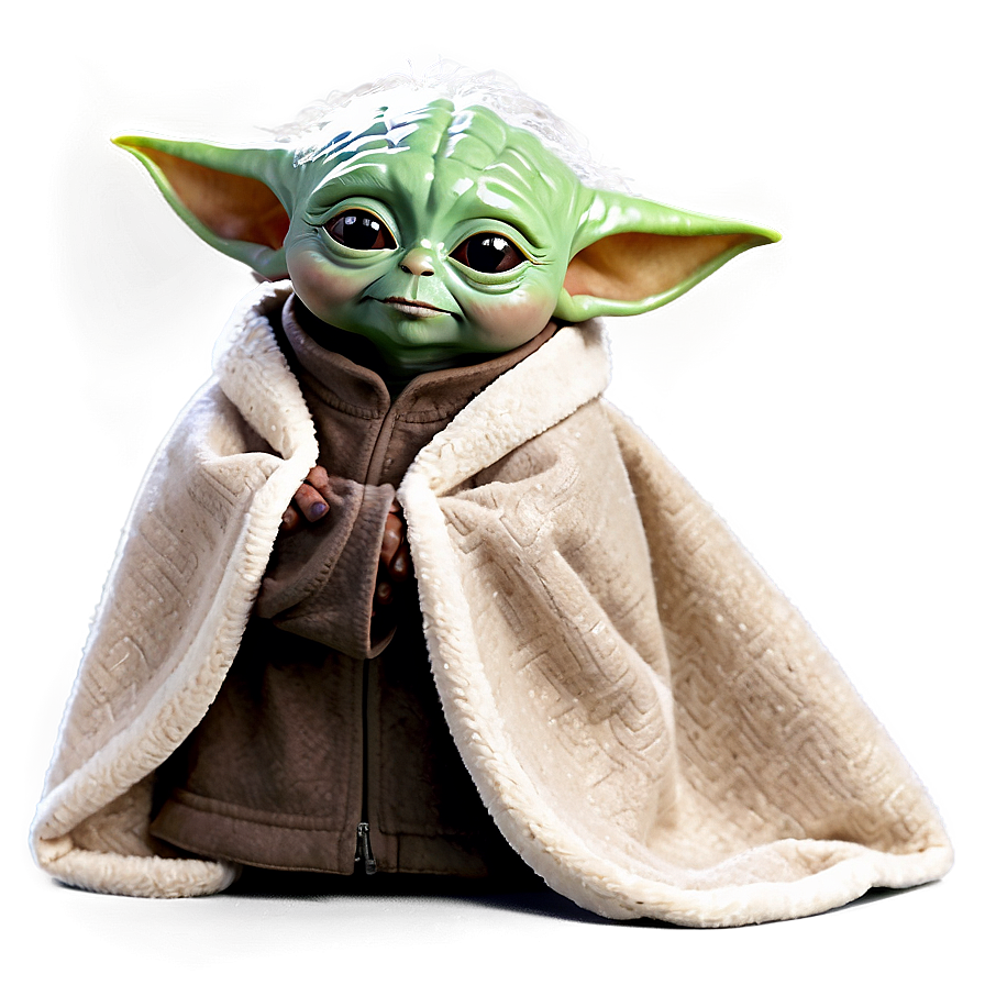 Baby Yoda With Blanket Png Lvc25 PNG Image