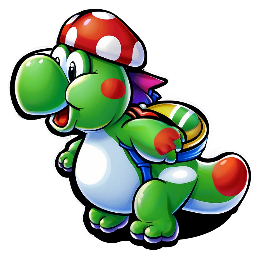 Baby Yoshi Cartoon Png 29 PNG Image