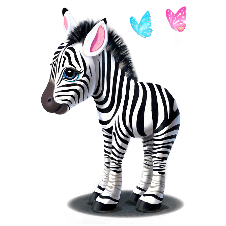 Baby Zebra Cute Png 10 PNG Image