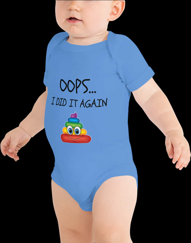 Babyin Funny Quote Onesie PNG Image