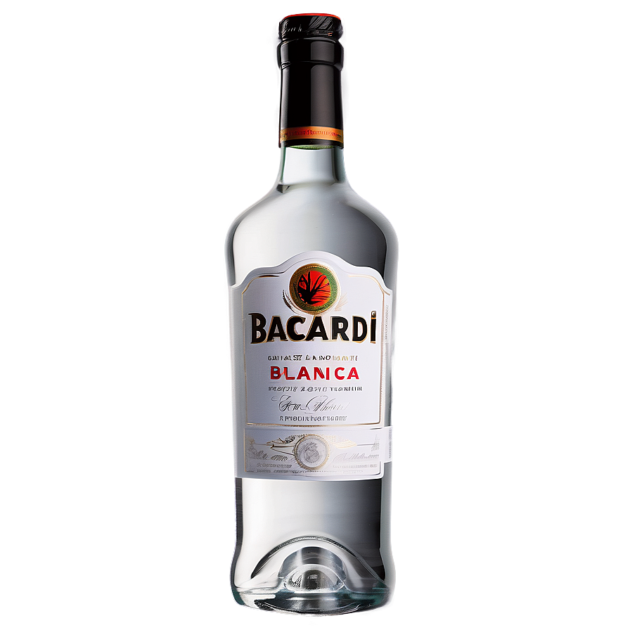 Bacardi Carta Blanca Png 06282024 PNG Image