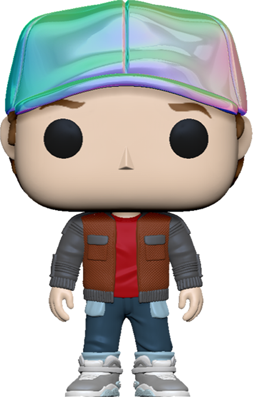 Back To The Future Funko Pop Character PNG Image