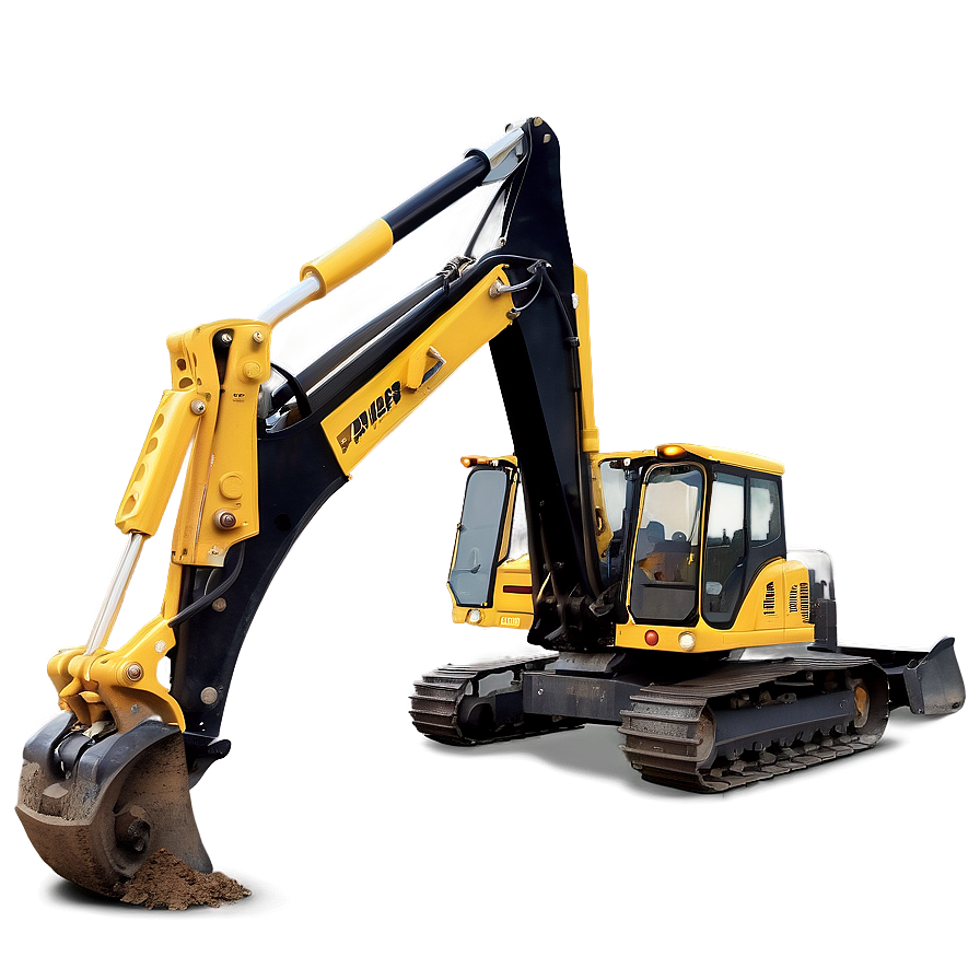 Backhoe Digging Machine Png 8 PNG Image