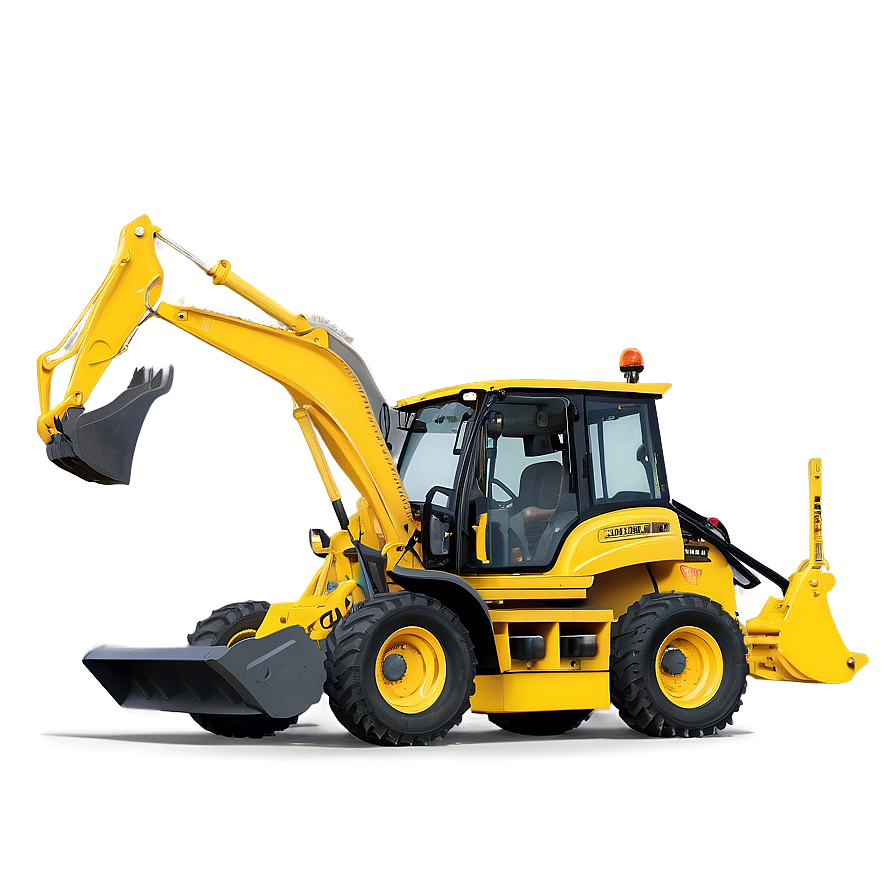 Backhoe For Landscaping Png Cij71 PNG Image