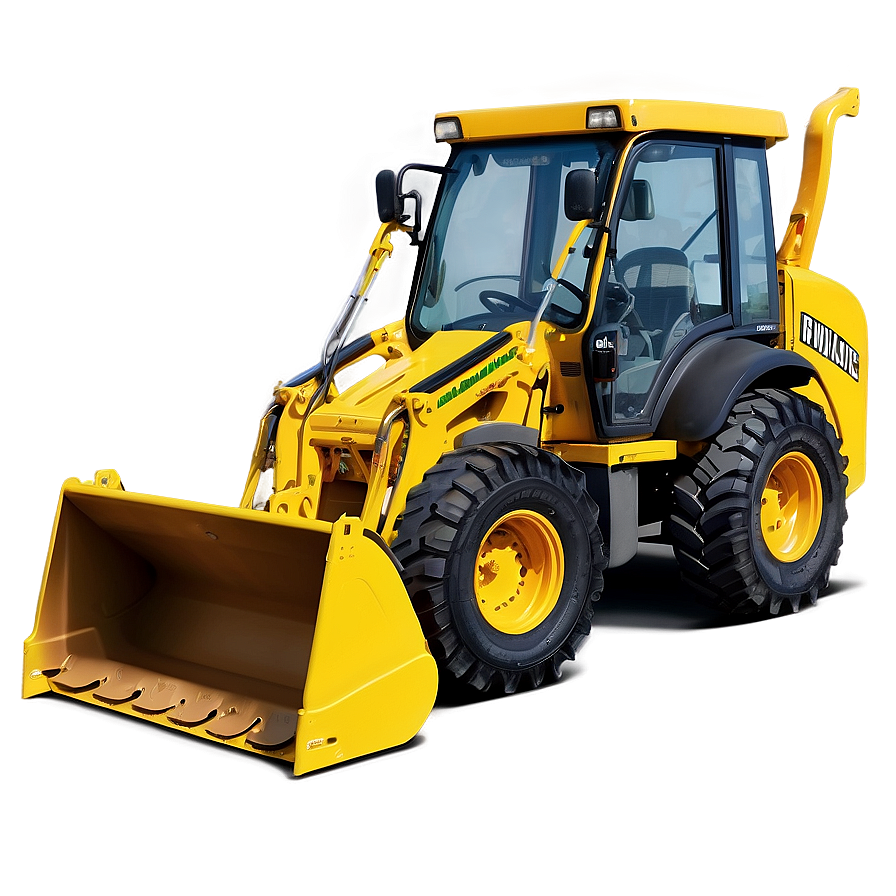 Backhoe Trencher Machine Png 06272024 PNG Image