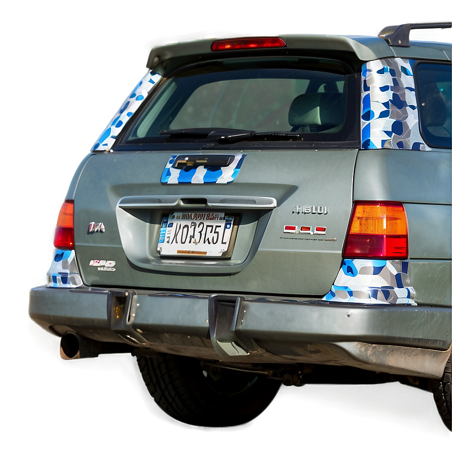 Backside Of Car Png Dxe47 PNG Image