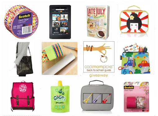 Backto School Supplies Collage PNG Image