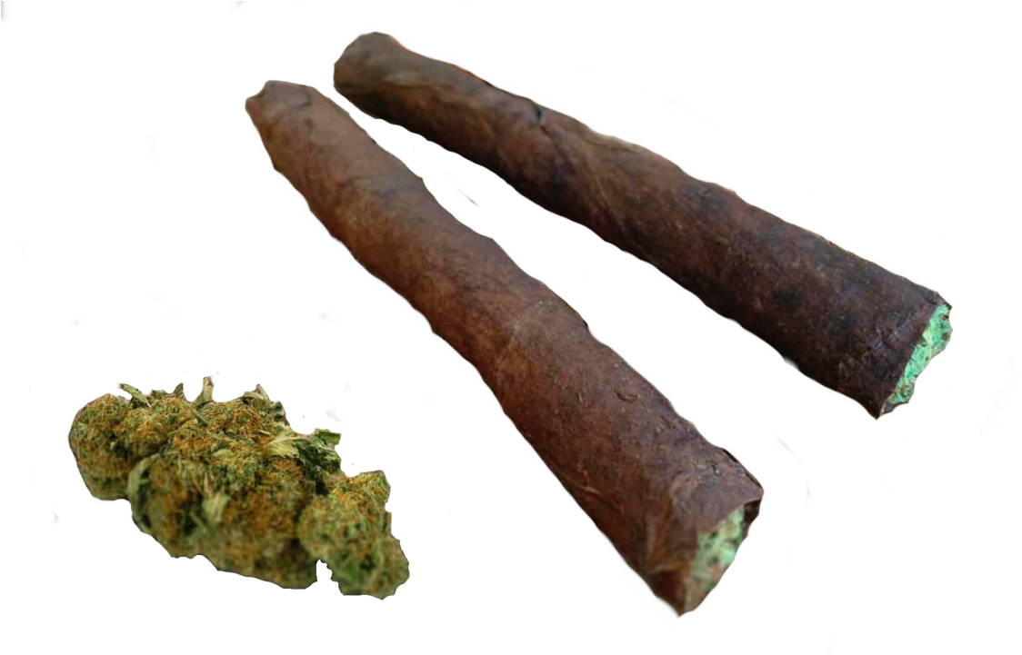 Backwoods Cigarsand Cannabis Buds PNG Image