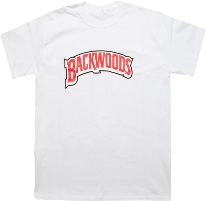 Backwoods Logo White T Shirt PNG Image