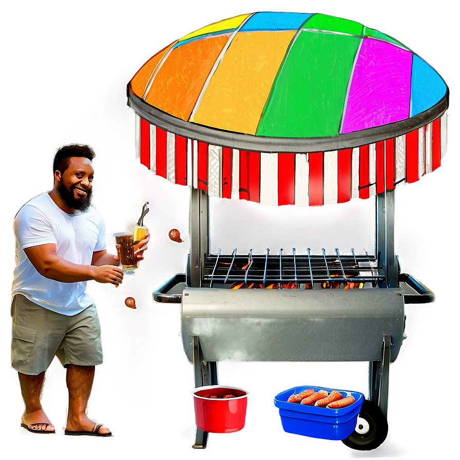 Backyard House Party Bbq Png Cfo42 PNG Image