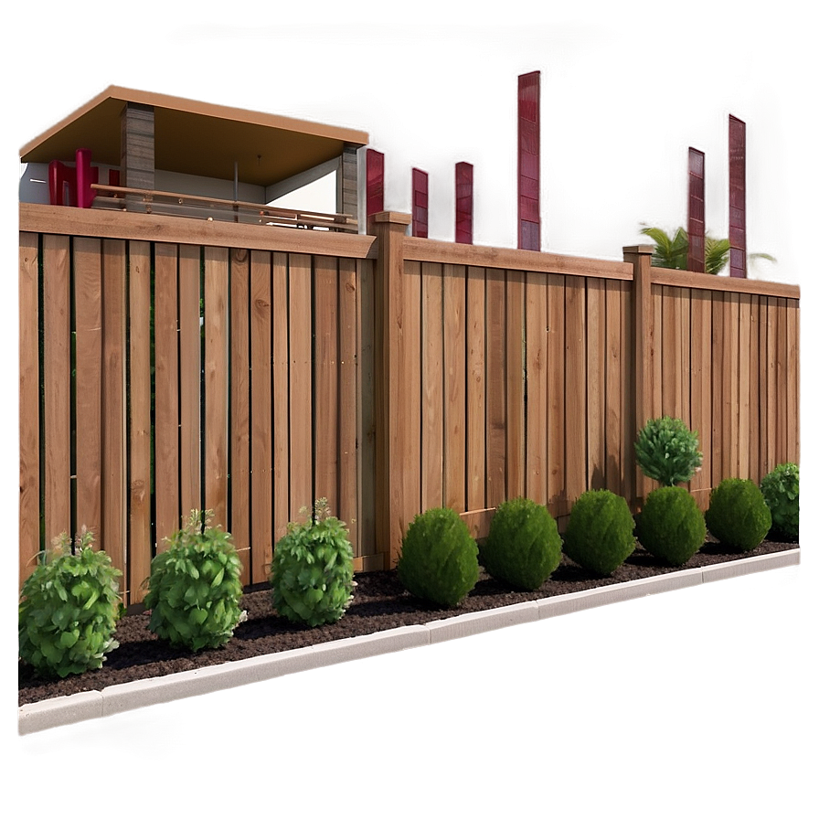 Backyard Privacy Fencing Png Udu PNG Image