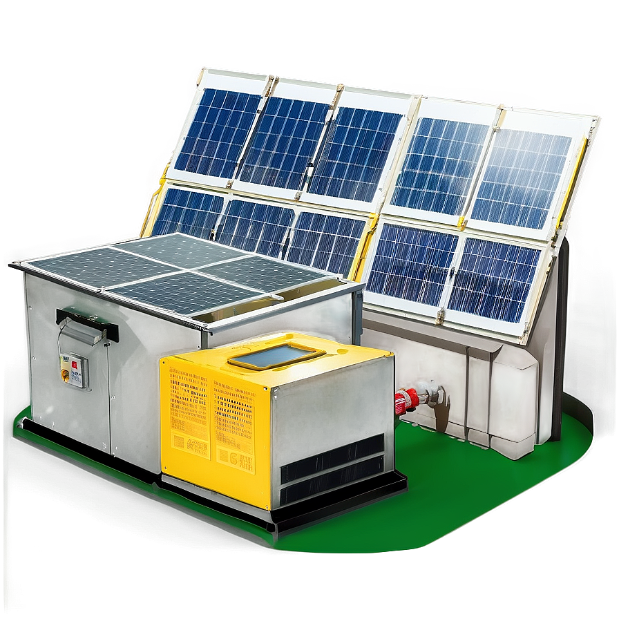 Backyard Solar Power Setup Png 31 PNG Image