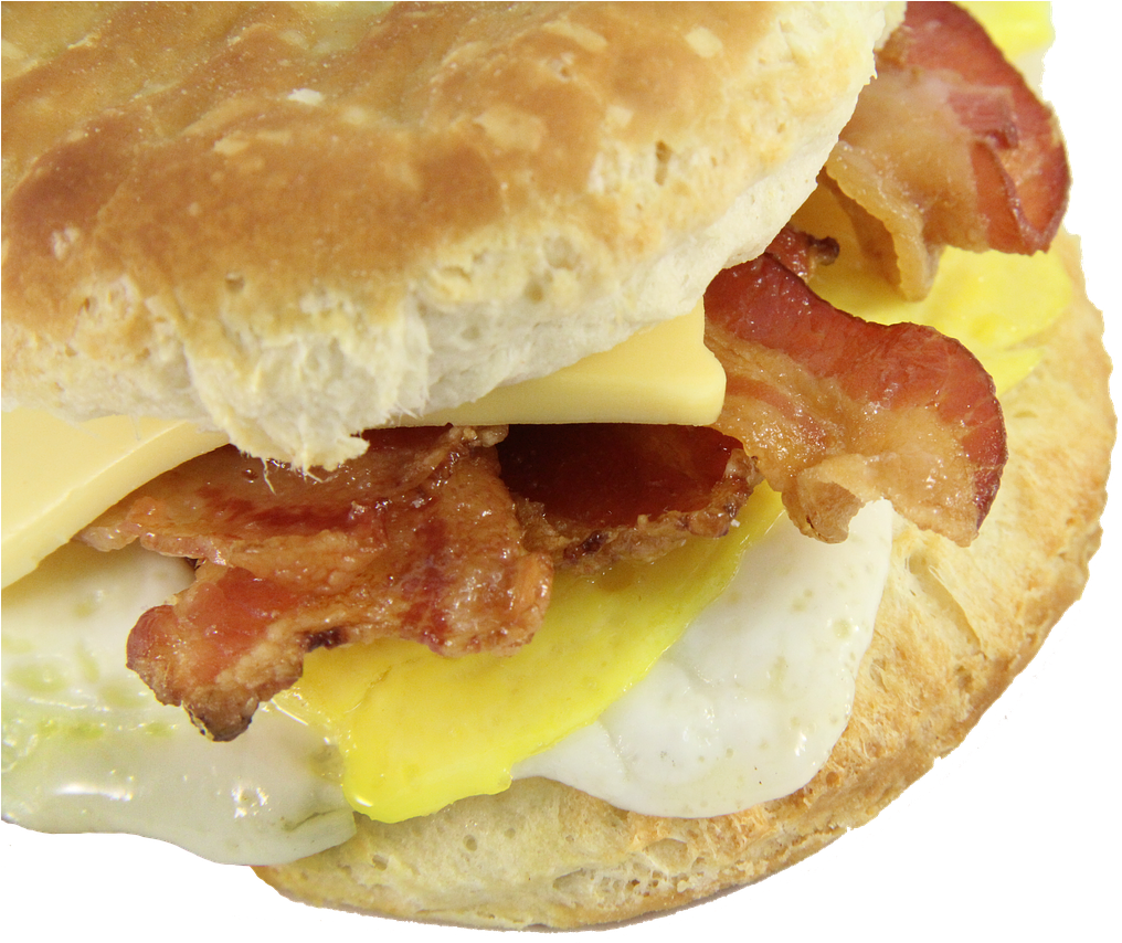 Bacon_ Egg_ Cheese_ Biscuit_ Breakfast_ Sandwich.png PNG Image