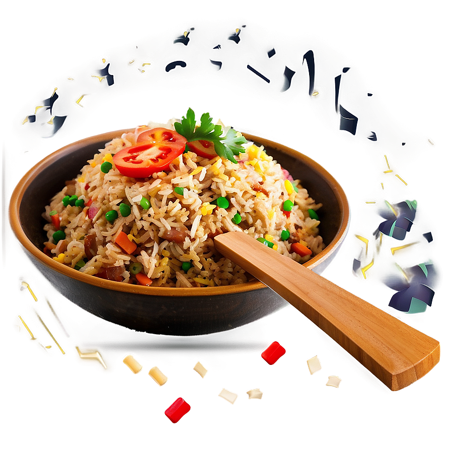 Bacon Fried Rice Png 06262024 PNG Image