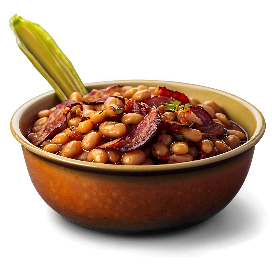 Bacon Infused Baked Beans Png Xkd6 PNG Image