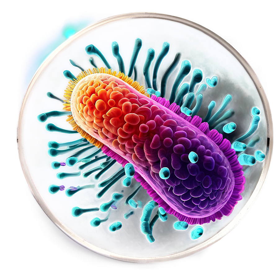 Bacteria Diagram Png Yug79 PNG Image