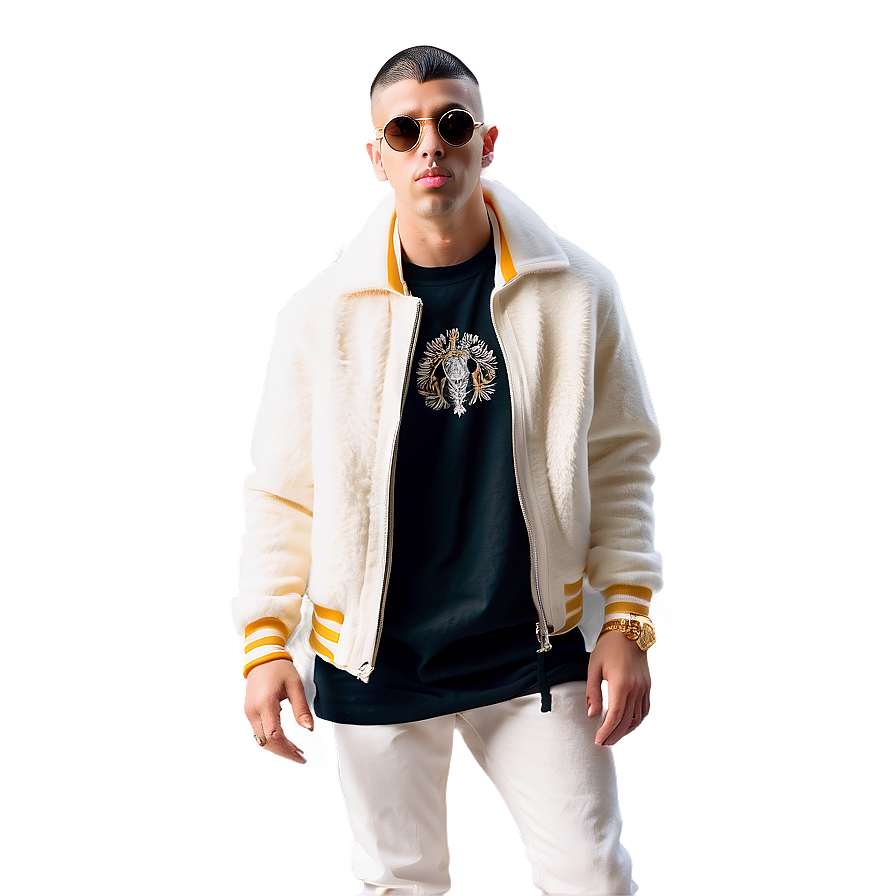 Bad Bunny Fashion Png Rws PNG Image