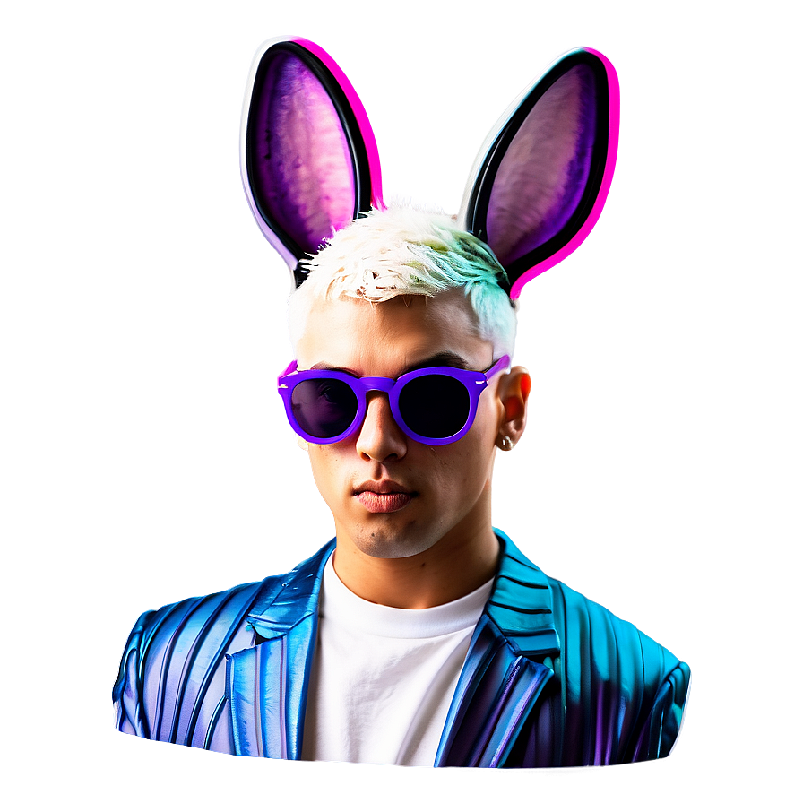 Bad Bunny Limited Edition Stickers Png 7 PNG Image