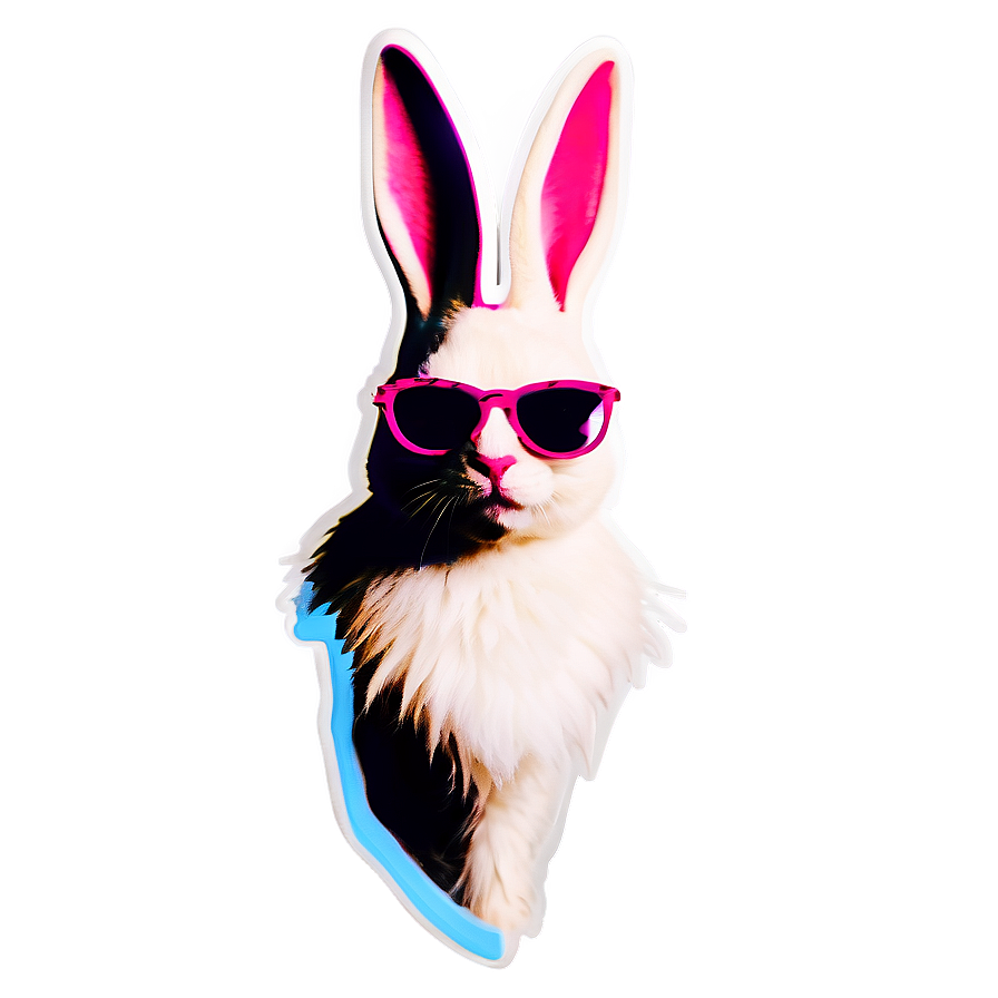 Bad Bunny Logo Stickers Png 89 PNG Image