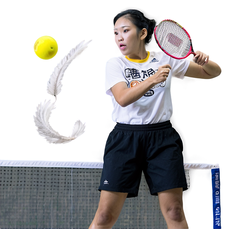 Badminton Serve Action Png Xfd59 PNG Image