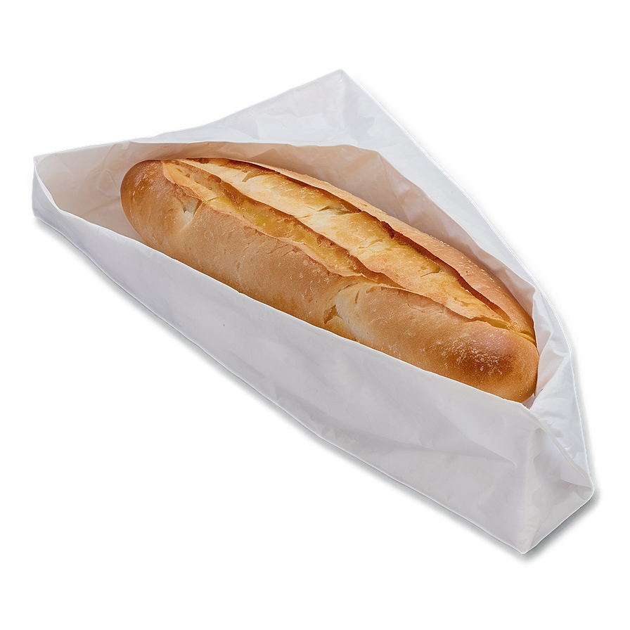 Baguette In Paper Bag Png 05252024 PNG Image