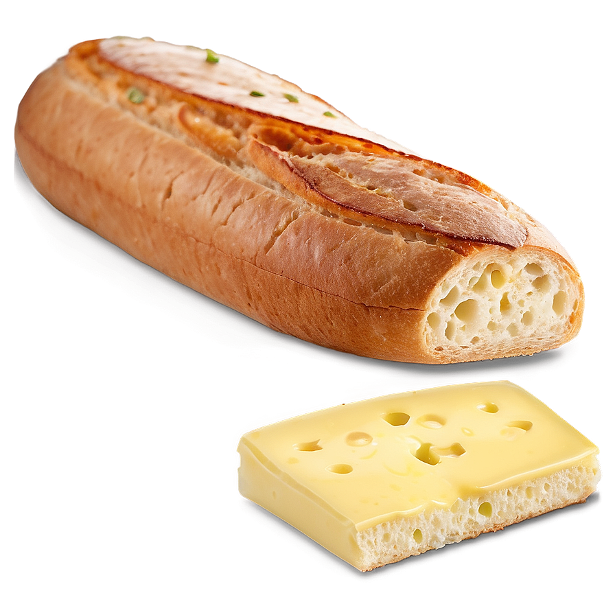 Baguette With Butter Png 05252024 PNG Image