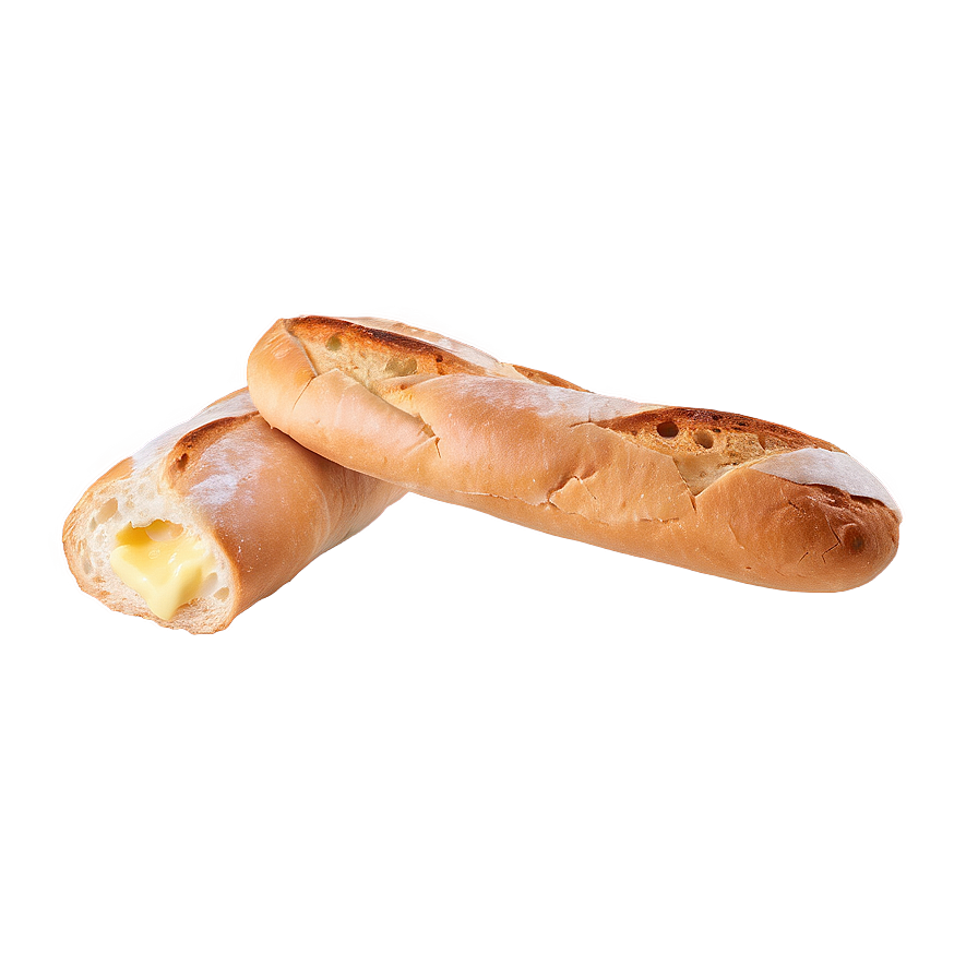 Baguette With Butter Png 6 PNG Image