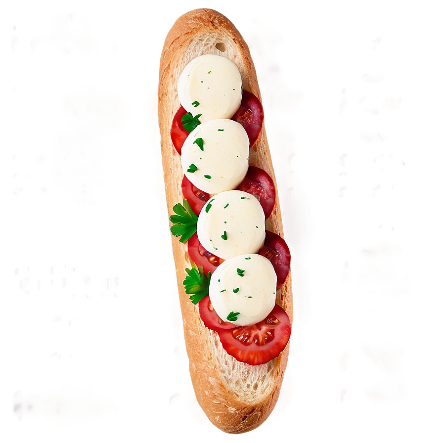 Baguette With Dip Png 05252024 PNG Image