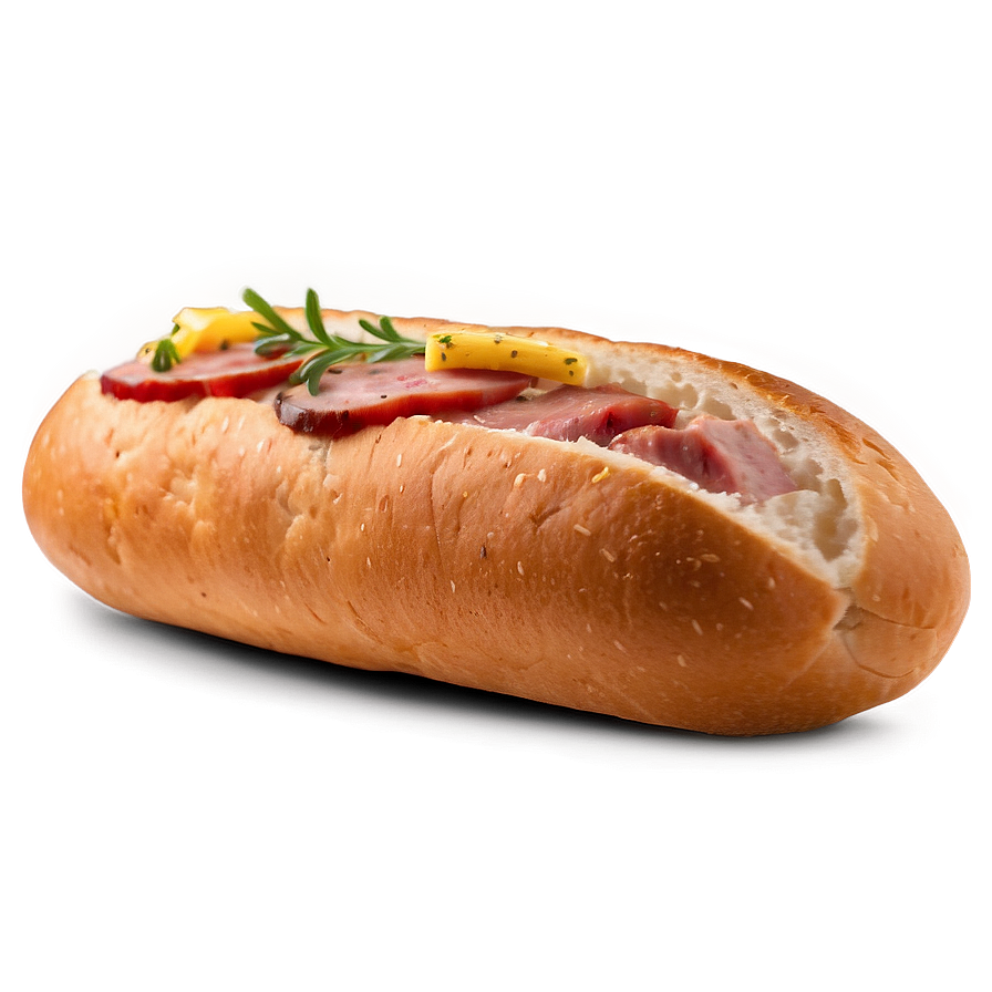 Baguette With Meat Png 05252024 PNG Image